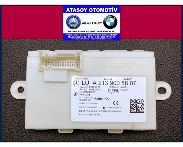 MERCEDES W213 KEYLESS GO BEYNİ 2139001810 2139008807 , 2229007921 , 2229008121 , 2139009007 A2139001810 A2139008807 A2229007921 A2229008121 A2139009007